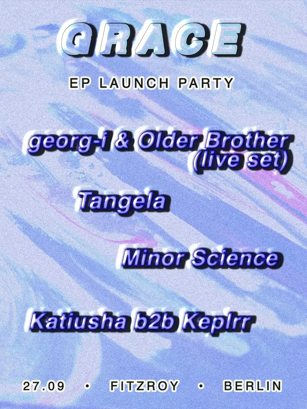 GRACE Label Party - 27.09.2025 - Party @ Fitzroy